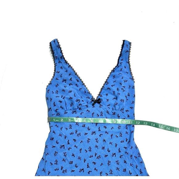 Wild Fable Blue Flower Short Slip Dress Size XXS - Picture 8 of 11